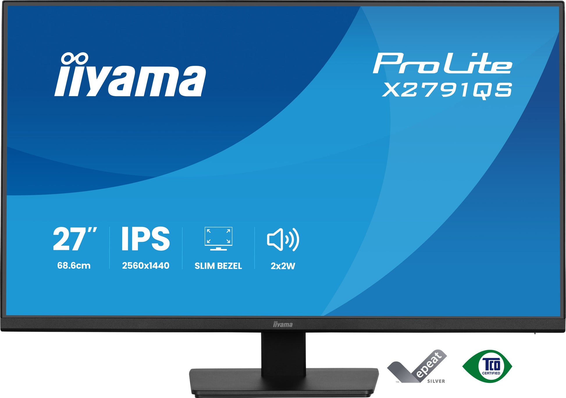 IIYAMA X2791QS-B1 – 27", 2560 × 1440 (WQHD), IPS