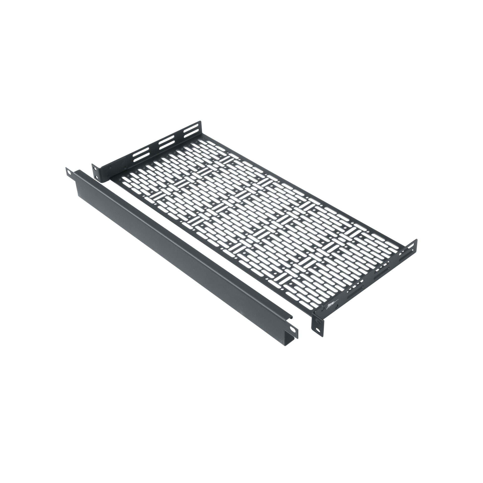 Middle Atlantic UFA-8-F1 – Regalboden, 1U für 19", Tiefe 203,2 mm, Stahl, Schwarz, Tragkraft 15,9 kg