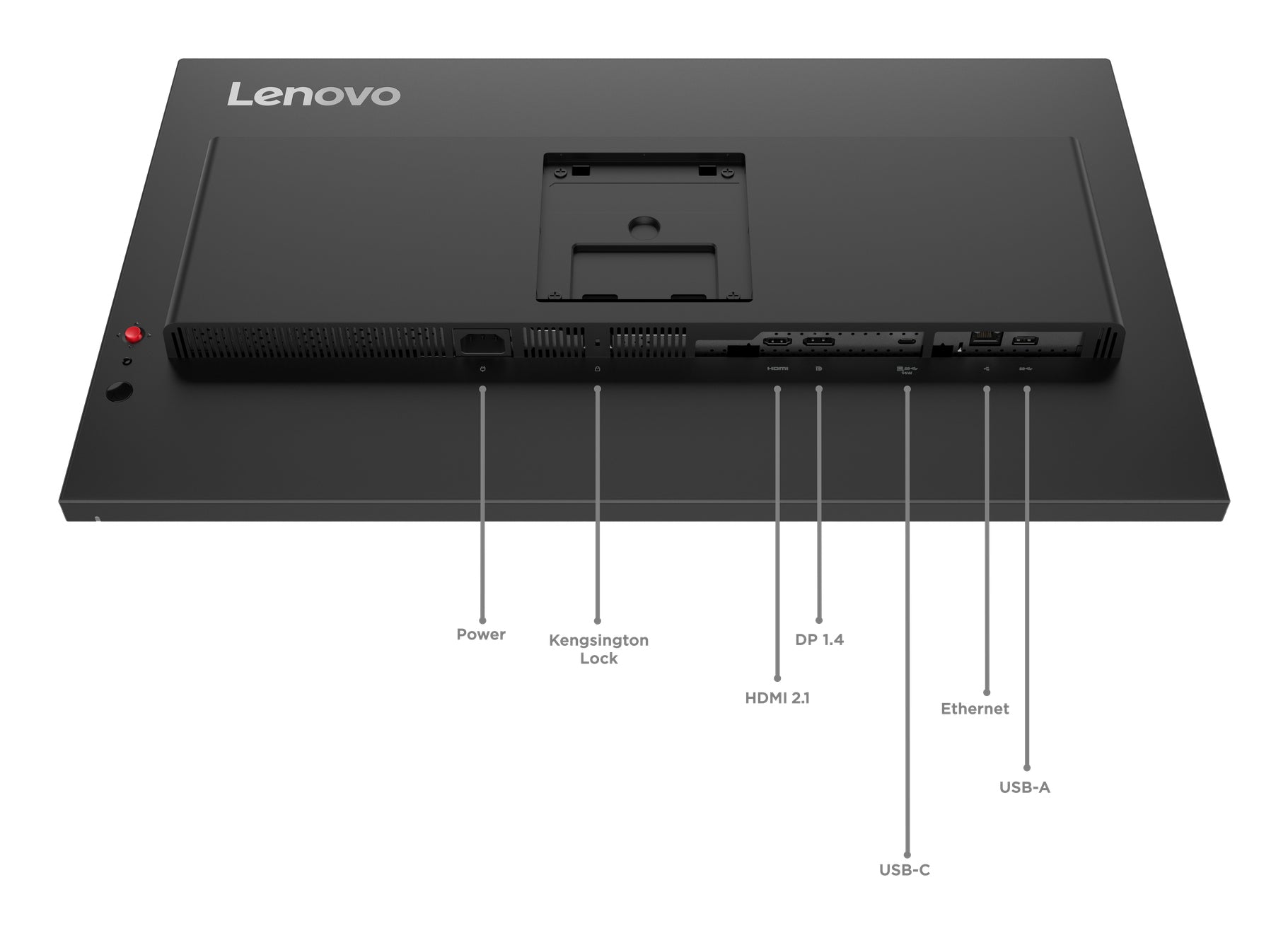 Lenovo ThinkVision T27UD-40 TS – 27", 3840 × 2160 (4K), IPS, USB-C 100 W, LAN