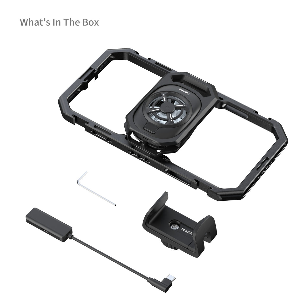 SmallRig 5275 Hyper Chill – Spezial-Zubehör – Kühlkäfig inkl. Power-Bank-Klemme – für 64–79 mm Geräte