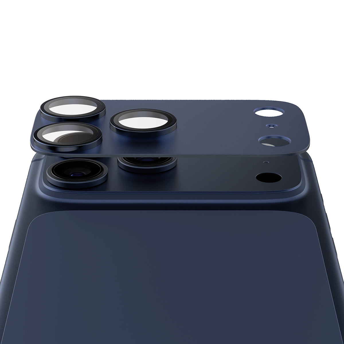 PanzerGlass Displayschutzfolie – für Apple iPhone 17 Pro Max, 75 × 51 × 0,48 mm, Silikon, Blau
