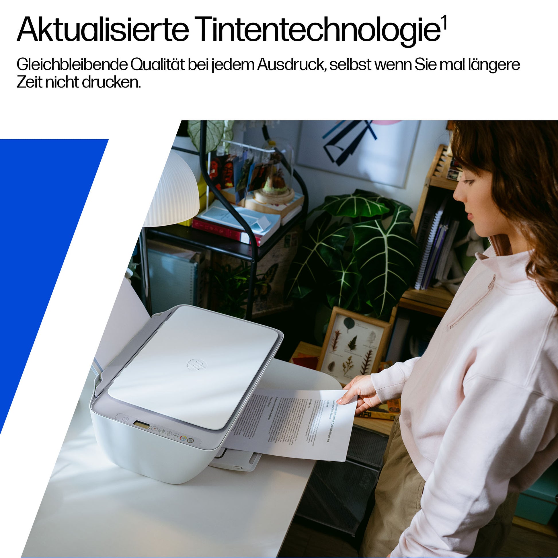 HP DeskJet 2922 – Farbtintenstrahl-Multifunktionsdrucker, A4, 3-in-1, Duplex, WLAN, AirPrint, Mopria