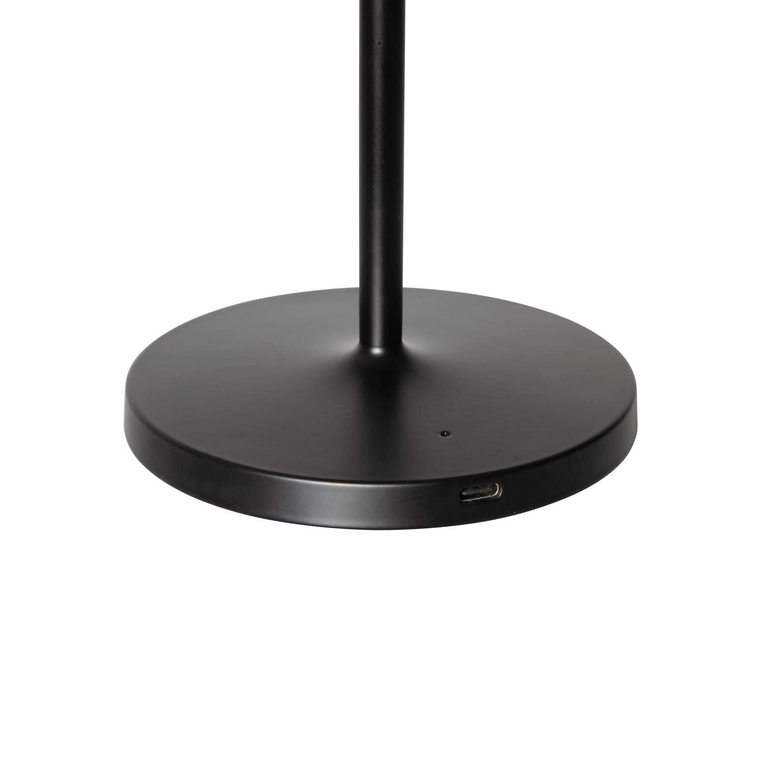 MAUL LED Tischleuchte Nina – Akku, USB-C & Ladestation, stufenlos dimmbar – 4000 K – 210 lm 3 W – Schwarz