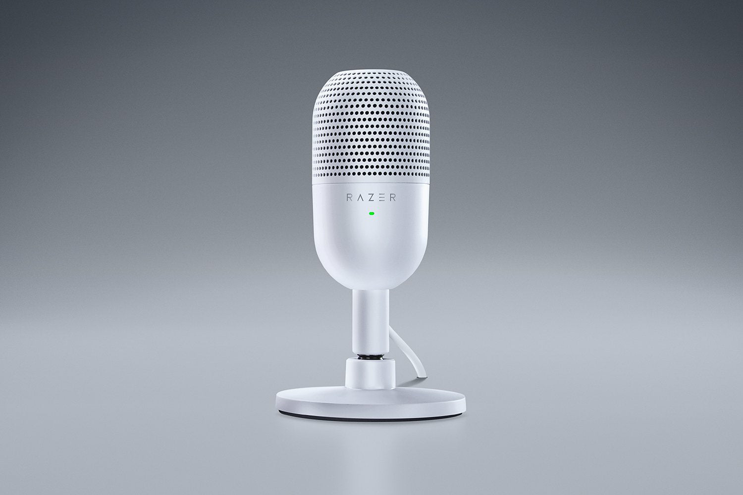 Razer Seiren V3 Mini – Tischmikrofon – USB-C, Superniere, 24 Bit/96 kHz – Weiss
