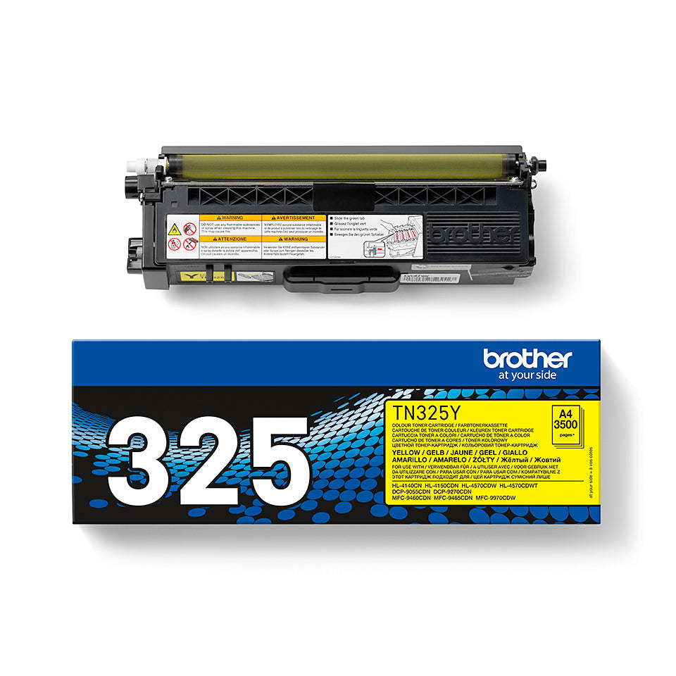 Brother Toner – Gelb, 3500 Seiten – für Farb-Laserdrucker/Multifunktionsgeräte