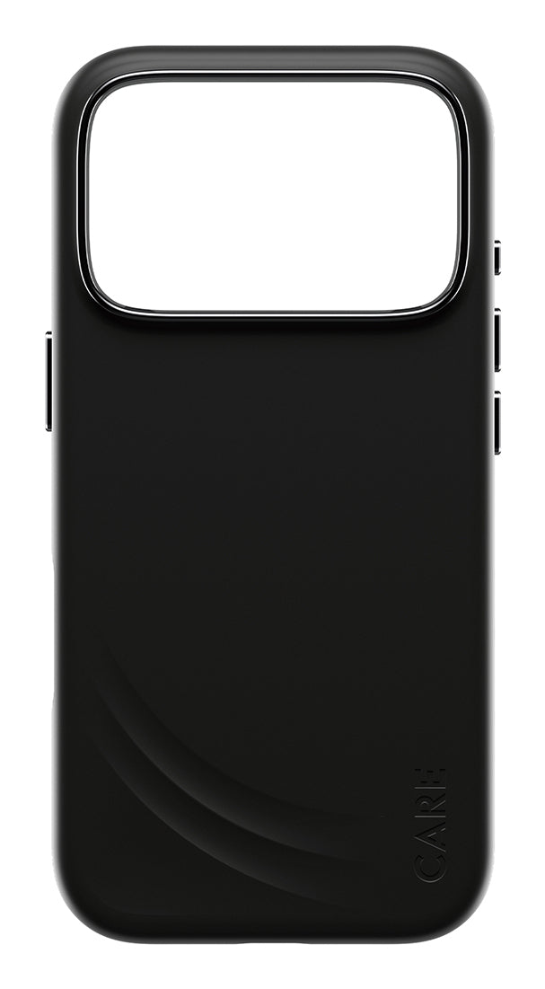 PanzerGlass Backcover – für Apple iPhone 17 Pro – schwarz – Silikon – MagSafe-kompatibel
