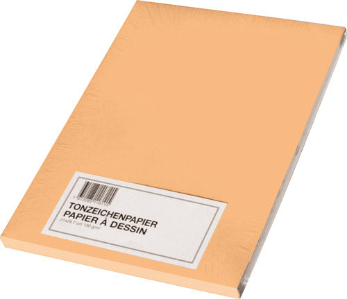 Papyrus Tonzeichenpapier – A3, 130 g/m², goldgelb, matt, 100 Blatt