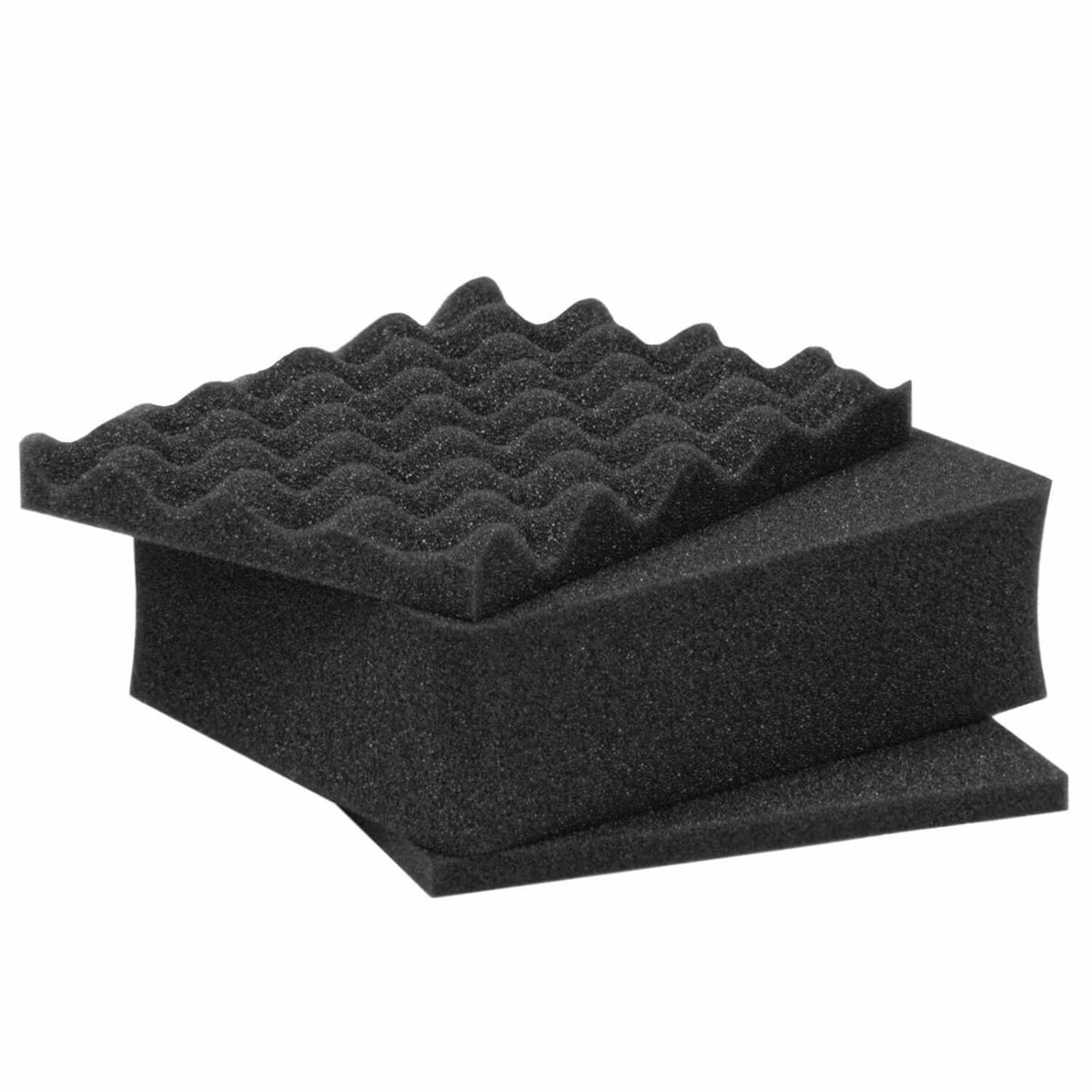 Nanuk NK-905-FOAM Schaumstoffeinsatz – 3-teilig, Würfelschaumstoff, schwarz, für Nanuk 905