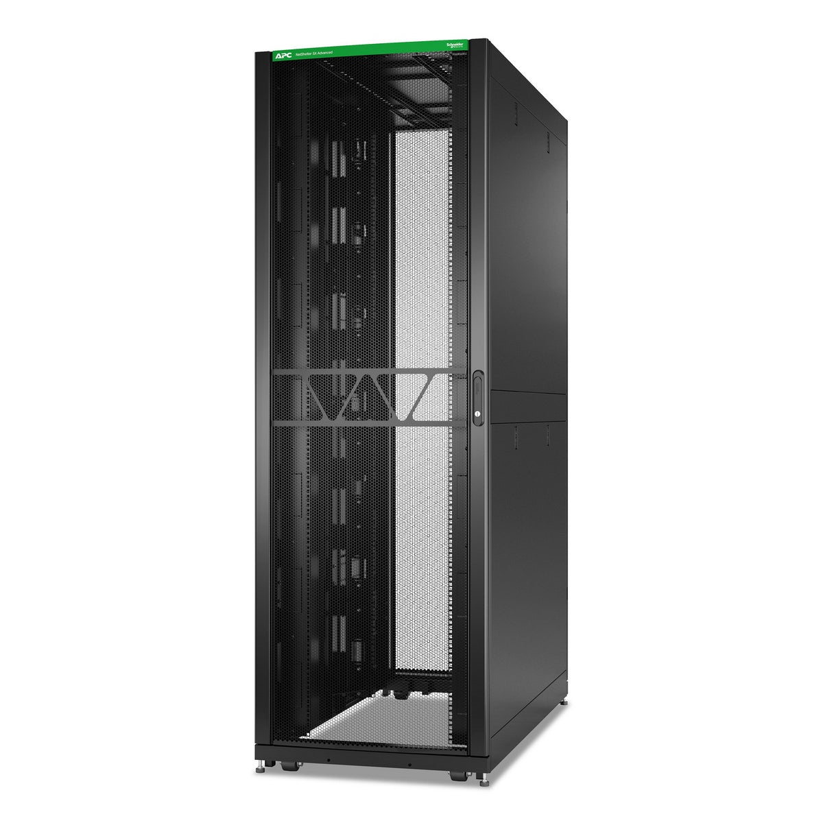 APC NetShelter SX – 19" Netzwerkschrank 48U, 750 × 1295 × 2256 mm, schwarz