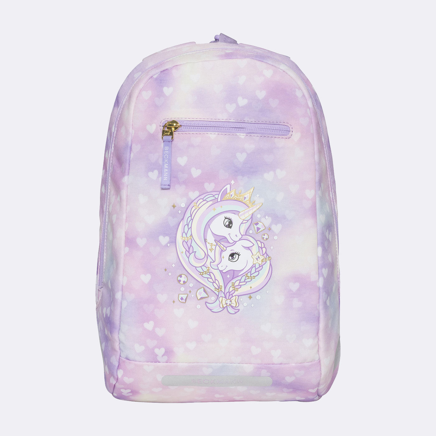 Beckmann Classic – Schulrucksack-Set 6-teilig, Unicorn Princess, 22 l, 24×37×25 cm