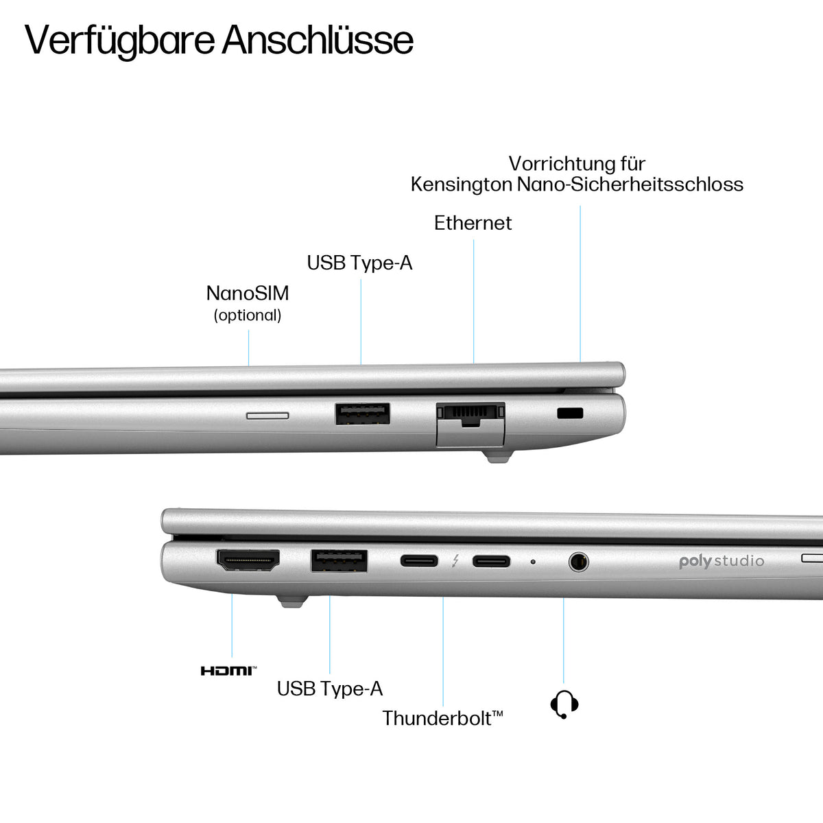 HP Elitebook 6 G1I Ai – 16" WUXGA, Core Ultra 5 225U, 16 GB, 512 GB SSD, Win 11 Pro