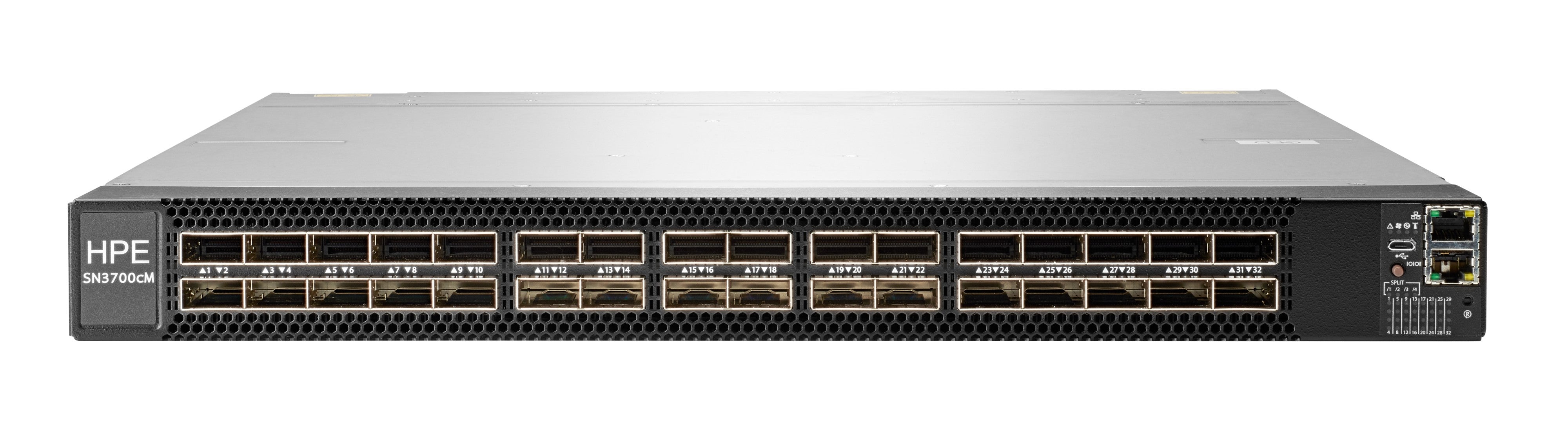 HPE SN3700M – Managed Switch – 32×200GbE QSFP56