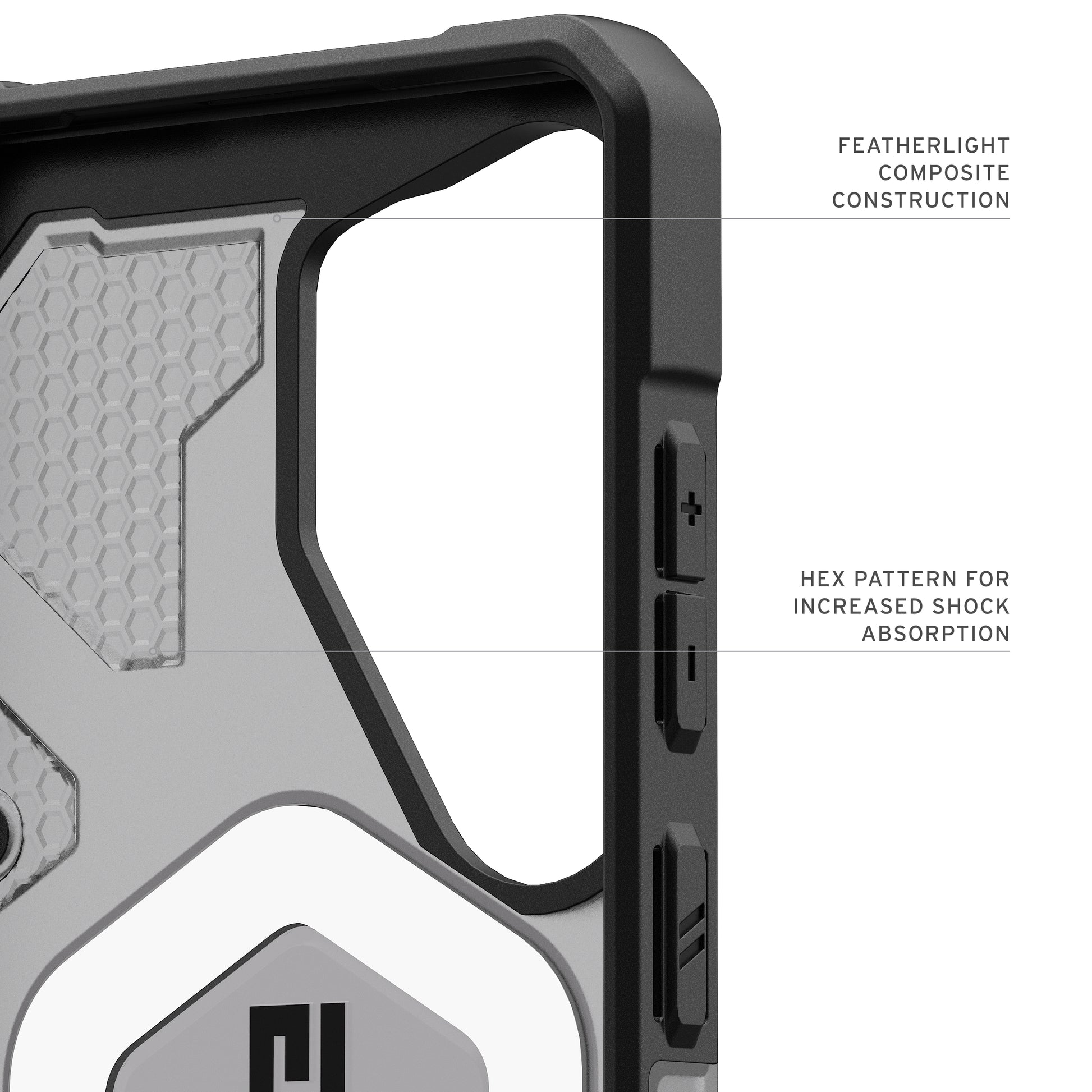 Urban Armor Gear UAG Pathfinder – Rückcover – für Samsung Galaxy S26 Ultra – MagSafe, PC, Schwarz