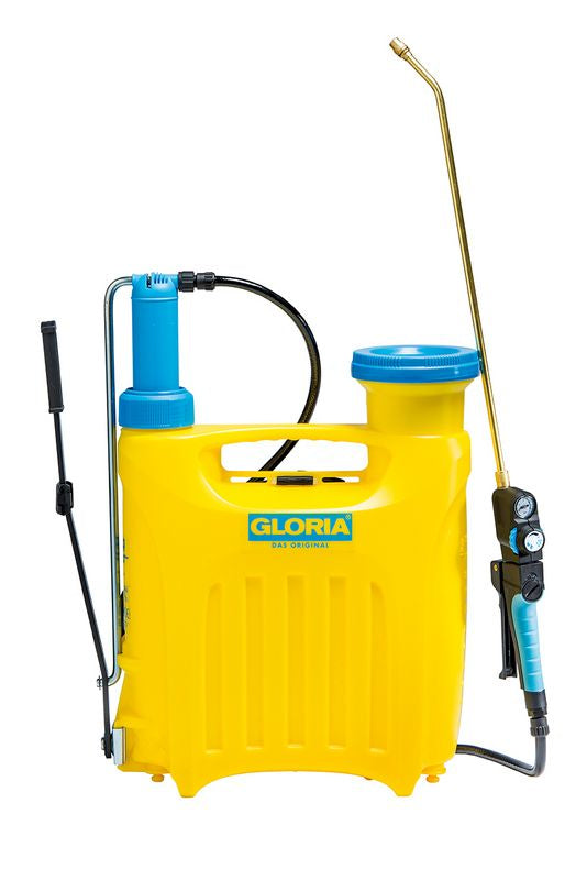 GLORIA Drucksprüher Hobby 1200 – 12 l – gelb – Kunststoff