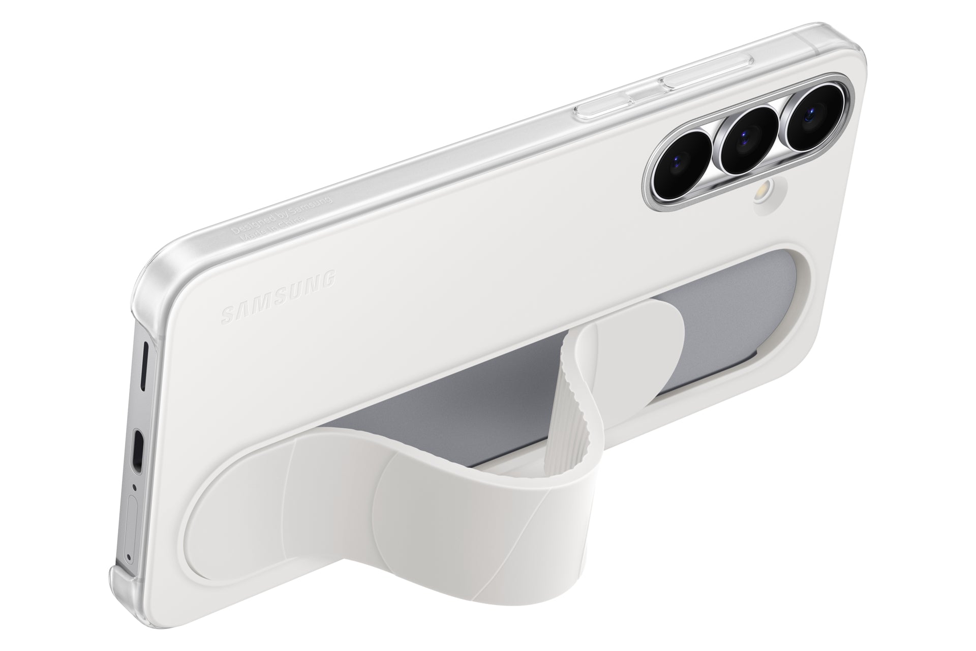 Samsung Backcover – für Samsung Galaxy S25 FE – weiss – Kunststoff, aus recyceltem Material