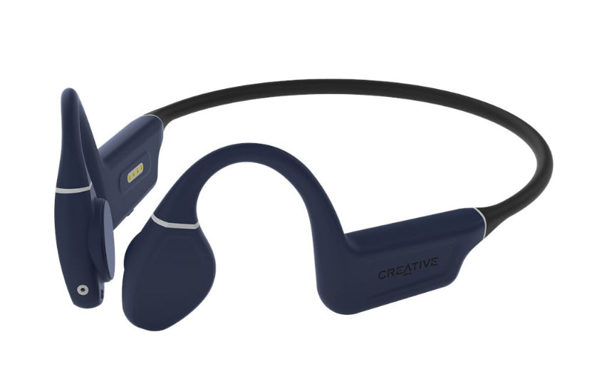 Creative Labs Outlier FREE Pro Plus Kopfhörer – Stereo, BT 5.3, Schwarz/Blau