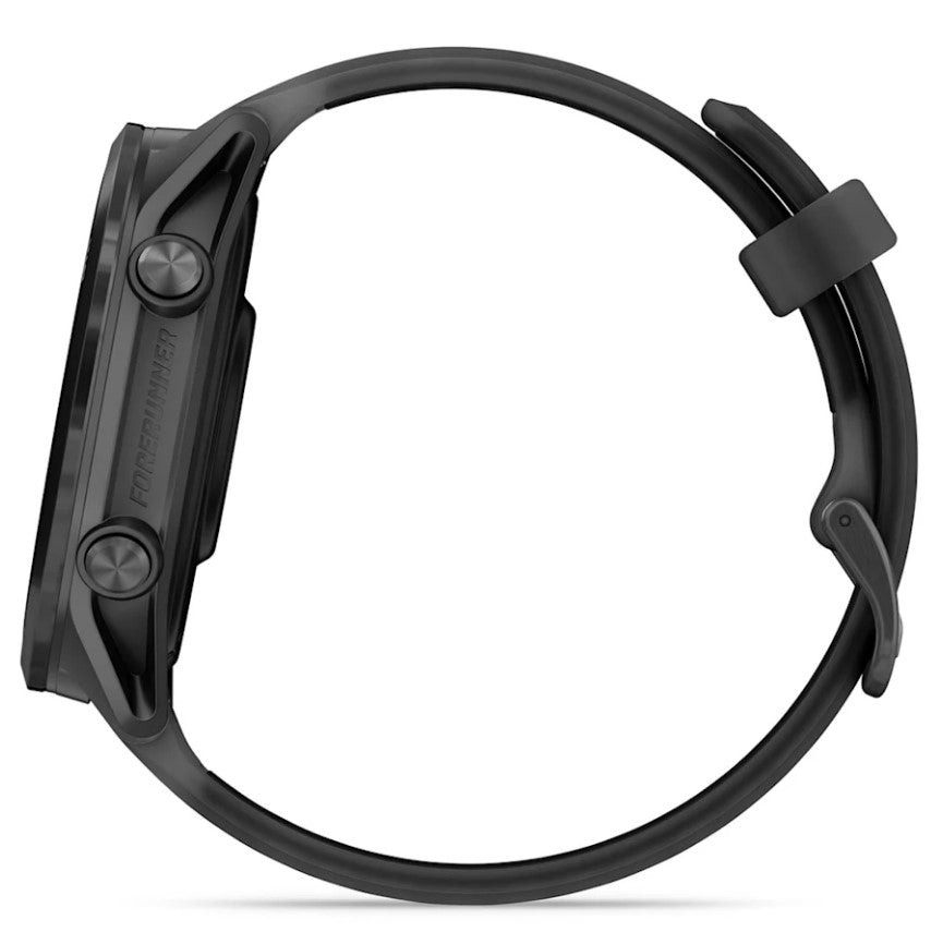 Garmin Forerunner 570 47 mm GPS – Aluminium Schwarz, Sportarmband, 50 m, für Android, iOS