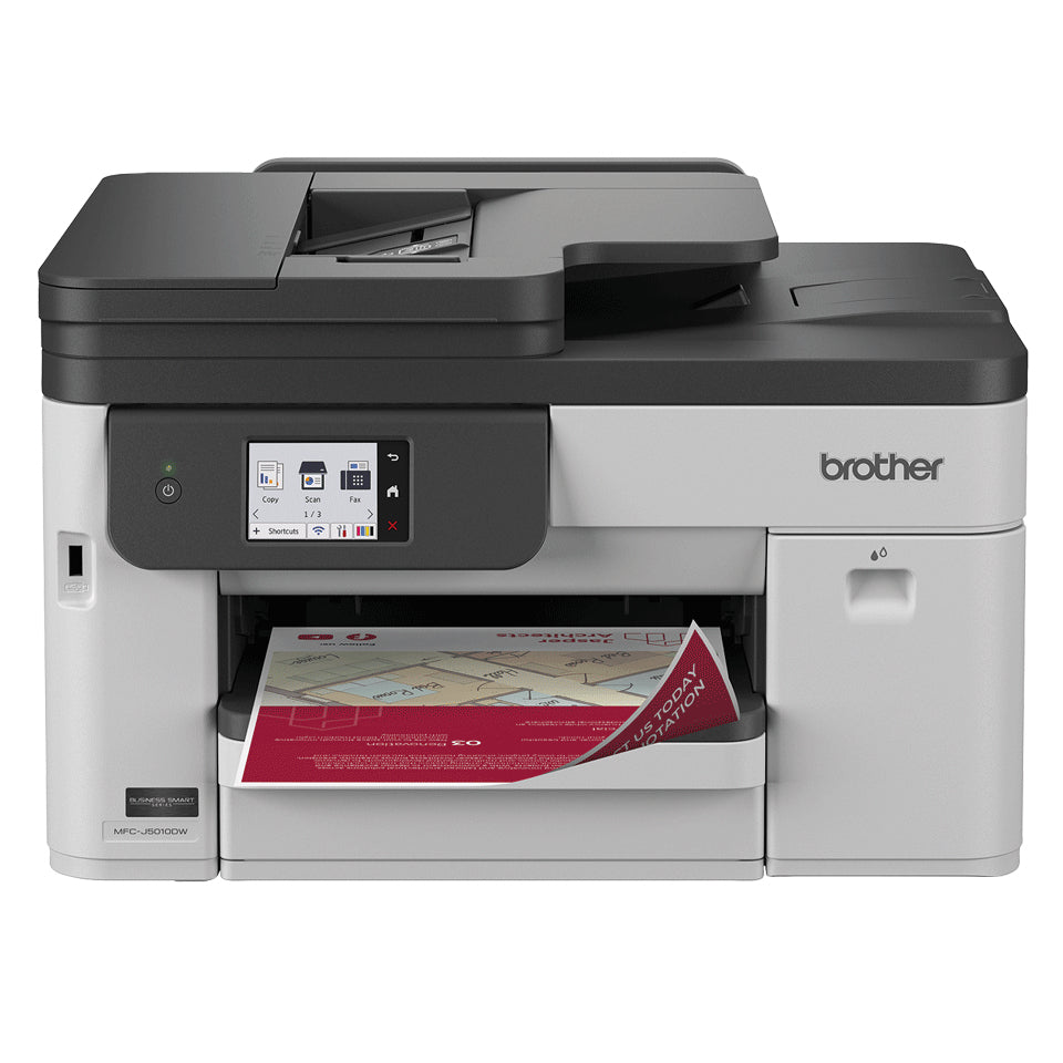 Brother MFC-J5010DW – Farbtintenstrahl-Multifunktionsdrucker, A4, 4-in-1, Duplex, ADF, WLAN, Touchscreen
