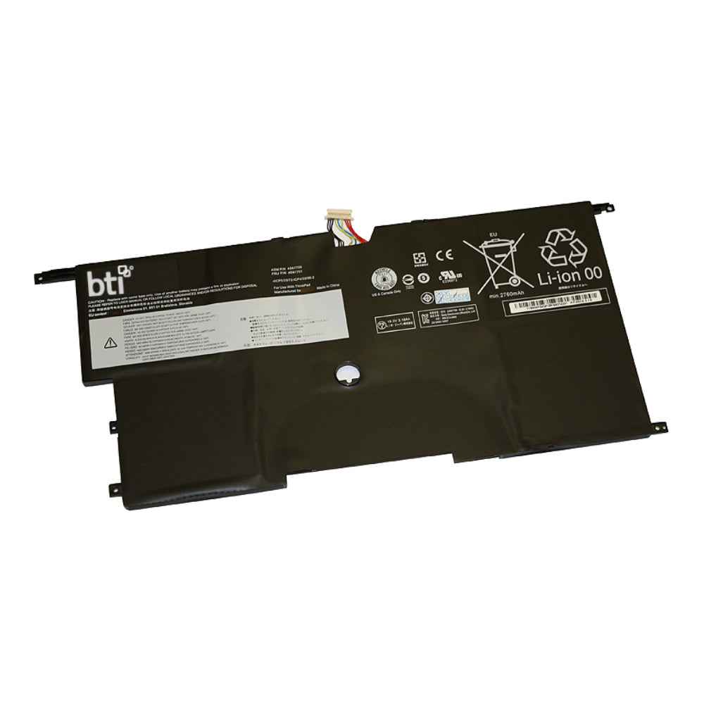 BTI 45N1700 Notebook-Akku – für Lenovo ThinkPad Carbon 2. Gen. – 2870 mAh, 15 V (4 Zellen) – Schwarz