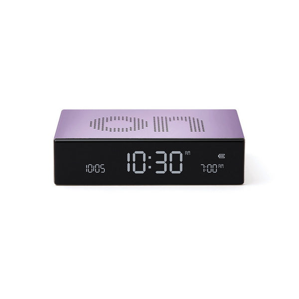 Lexon Digitalwecker Flip Premium – Lavendel