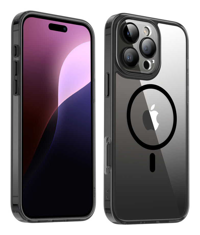 Valenta Trend MagSafe Backcover – für iPhone 16 Pro Max, Schwarz, TPU