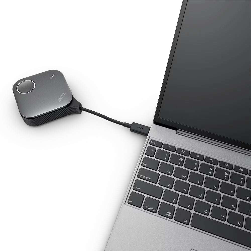 BenQ InstaShow VS25 – Drahtloses Präsentationssystem – 4K, 2× Button, USB-C, Schwarz