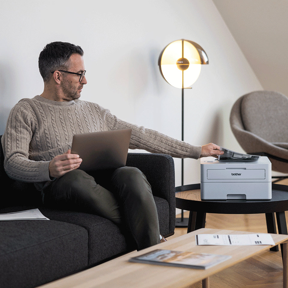 Brother HL-L2865DW – A4, S/W, Duplex, 34 S./Min., 1200 × 1200 dpi, WLAN/LAN/USB, Papier: 250 Blatt