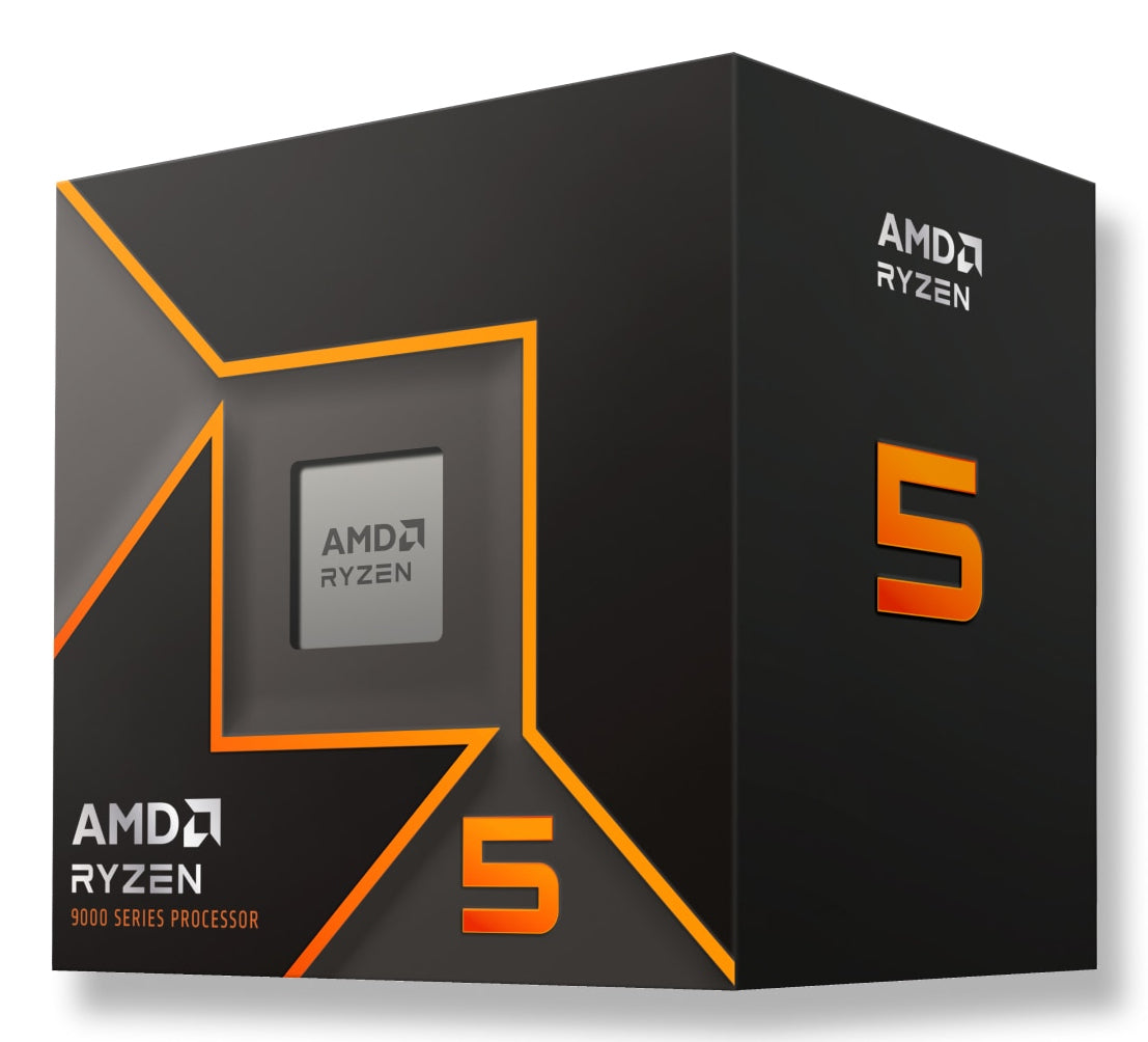 AMD Ryzen 5 9600 – Prozessor – 6 Kerne, 5,2 GHz Boost, 32 MB L3, Sockel AM5, 65 W