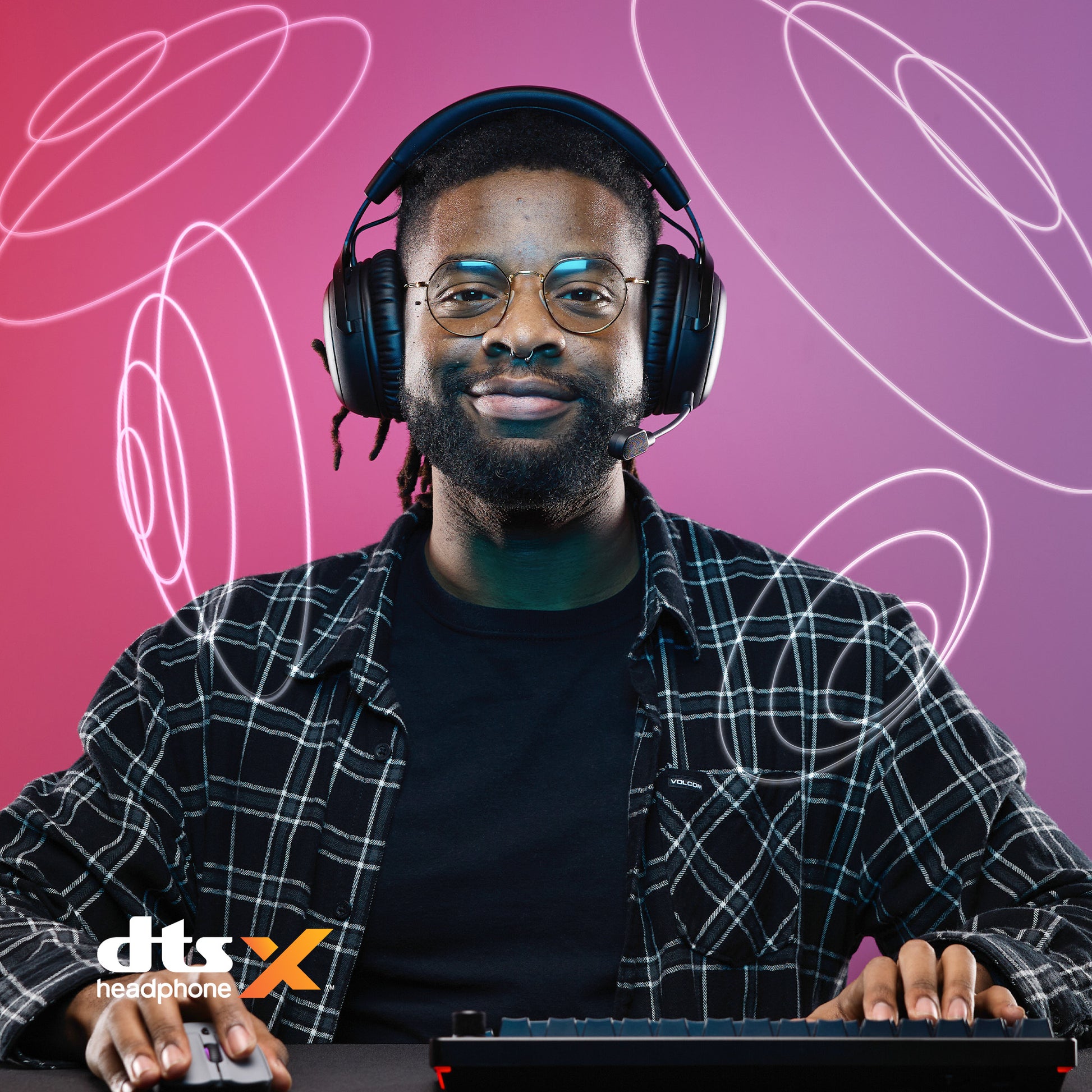 HyperX Cloud III S – Over-Ear Headset – USB-A, Surround-Sound, abnehmbares Mikrofon – schwarz – für Mac