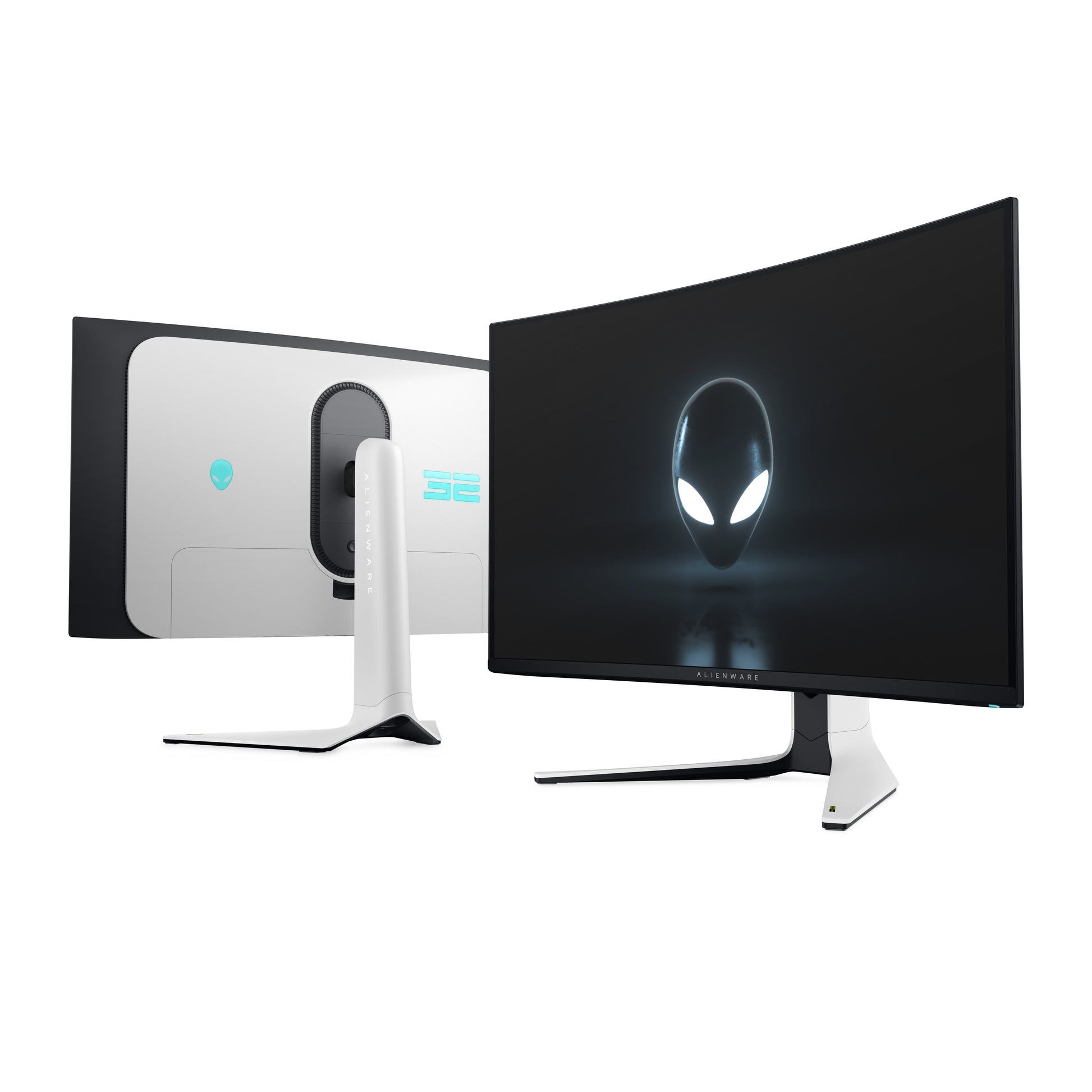 Alienware AW3225QF – 32" Gebogen 1700R, 3840 × 2160 (4K), OLED, 240 Hz, DisplayHDR 400