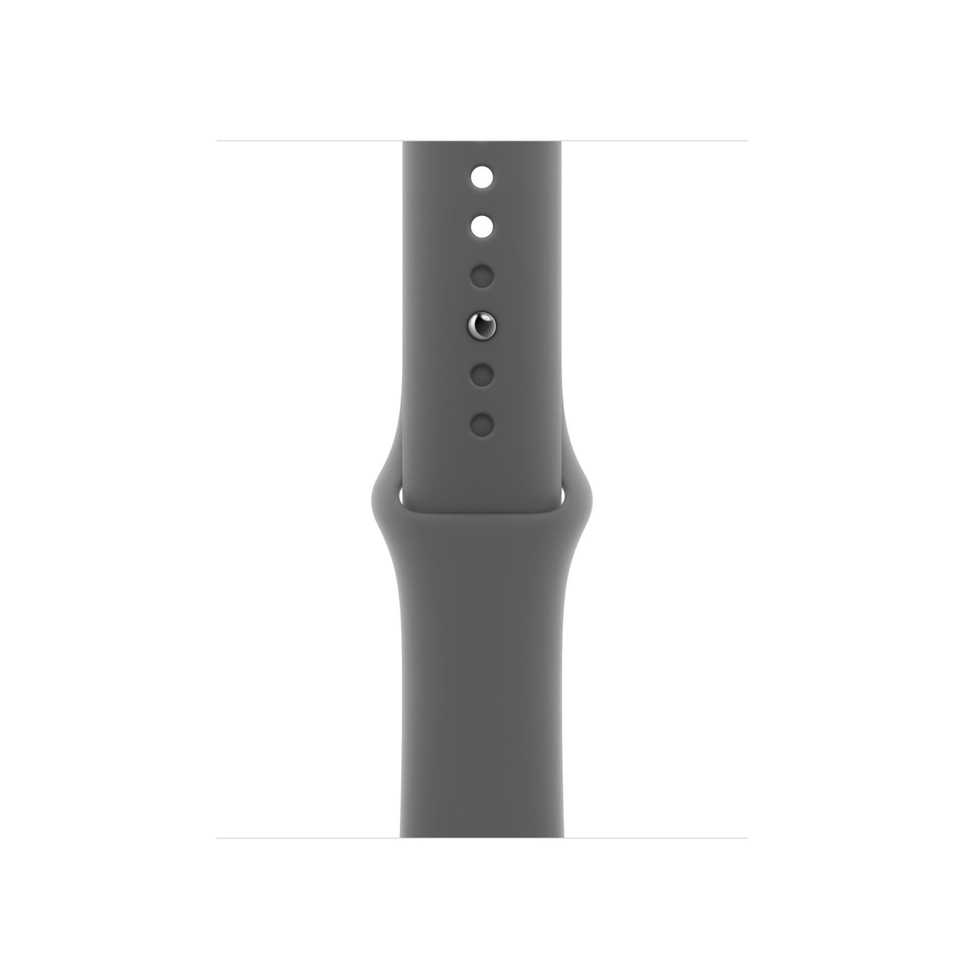 Apple Sportarmband, Grau, S/M, für Apple Watch 38 mm, 40 mm, 41 mm