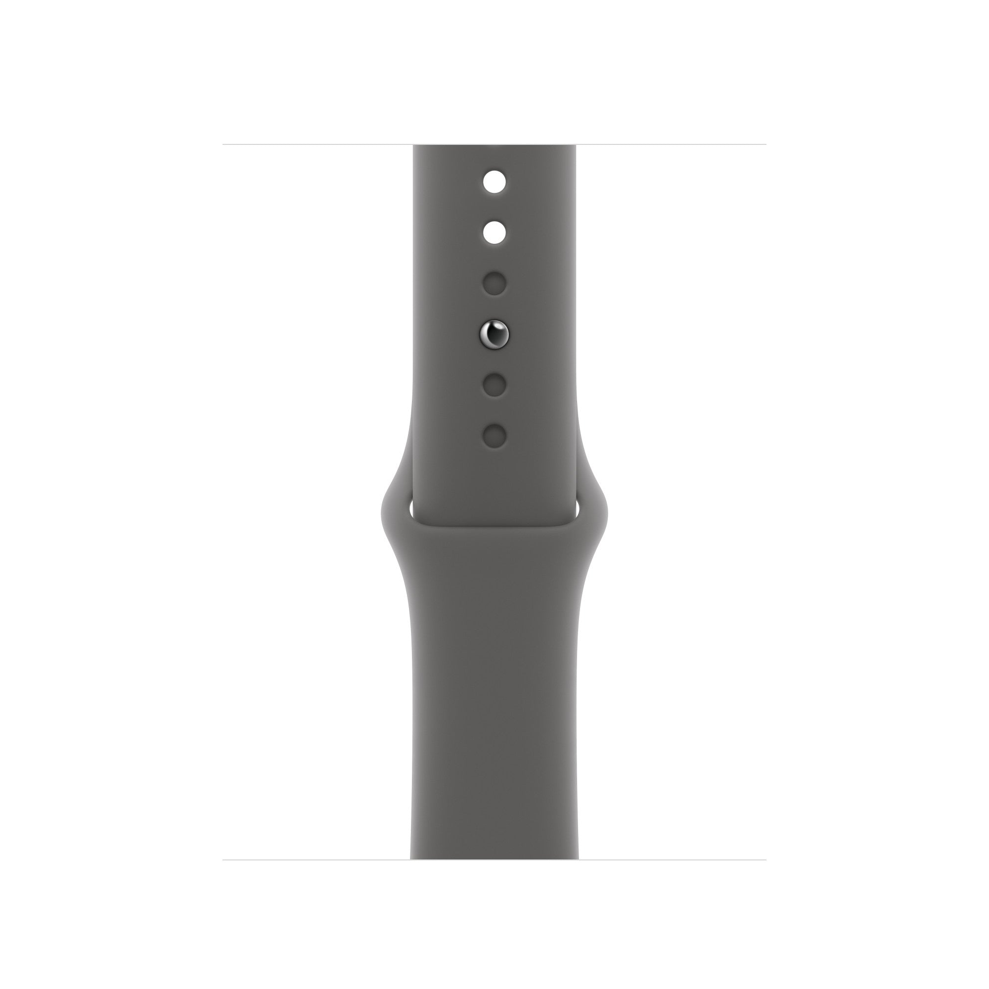 Apple Sportarmband, Grau, S/M, für Apple Watch 38 mm, 40 mm, 41 mm