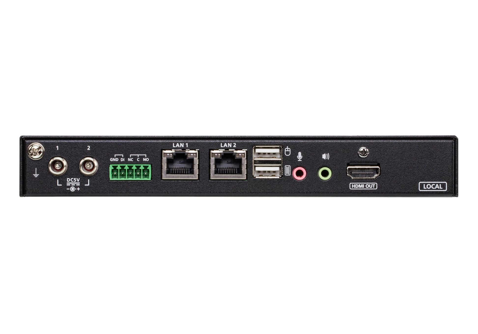 ATEN KVM-over-IP Switch – 1-Port HDMI – 4K/30 Hz, USB 2.0 Hub, Audio