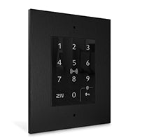 2N Zugangskontrollleser Access Unit 2.0 – 108 × 45 × 131 mm, schwarz, IP54