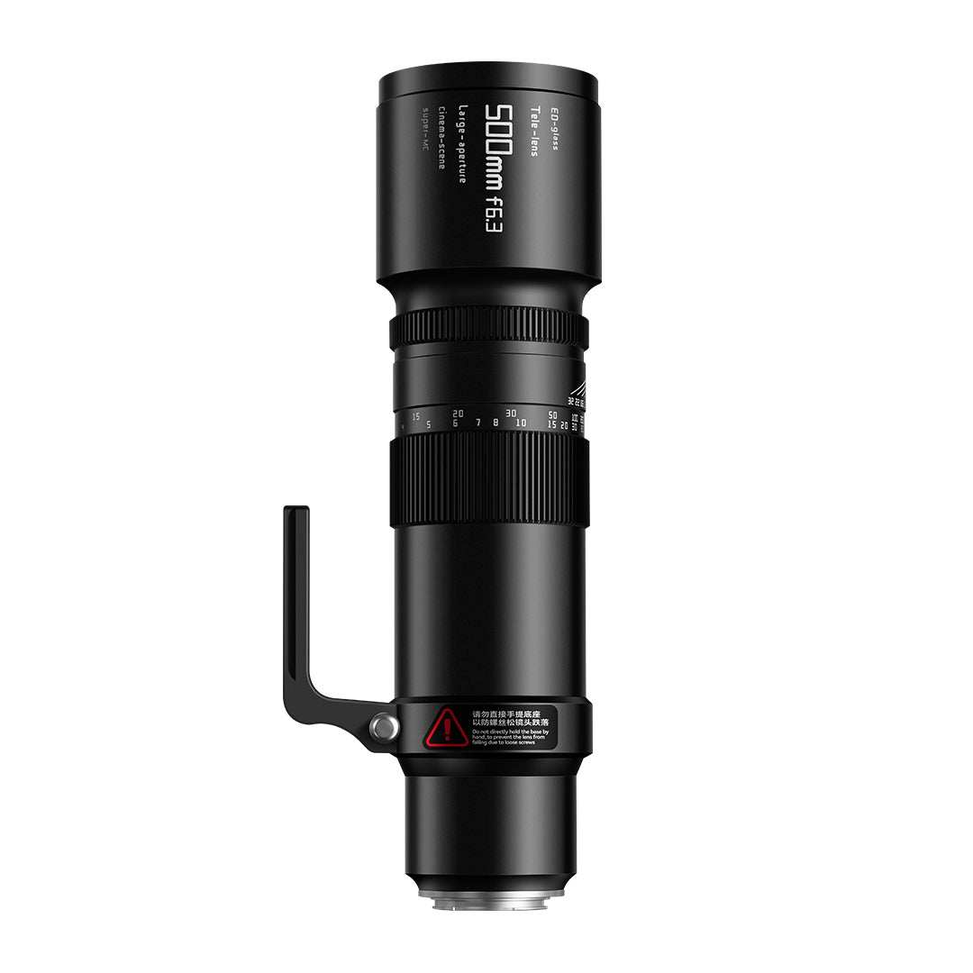 TTArtisan F50063-B-RF 500 mm f/6.3 RF – Teleobjektiv – für EOS R, RP, R5 und andere – Schwarz