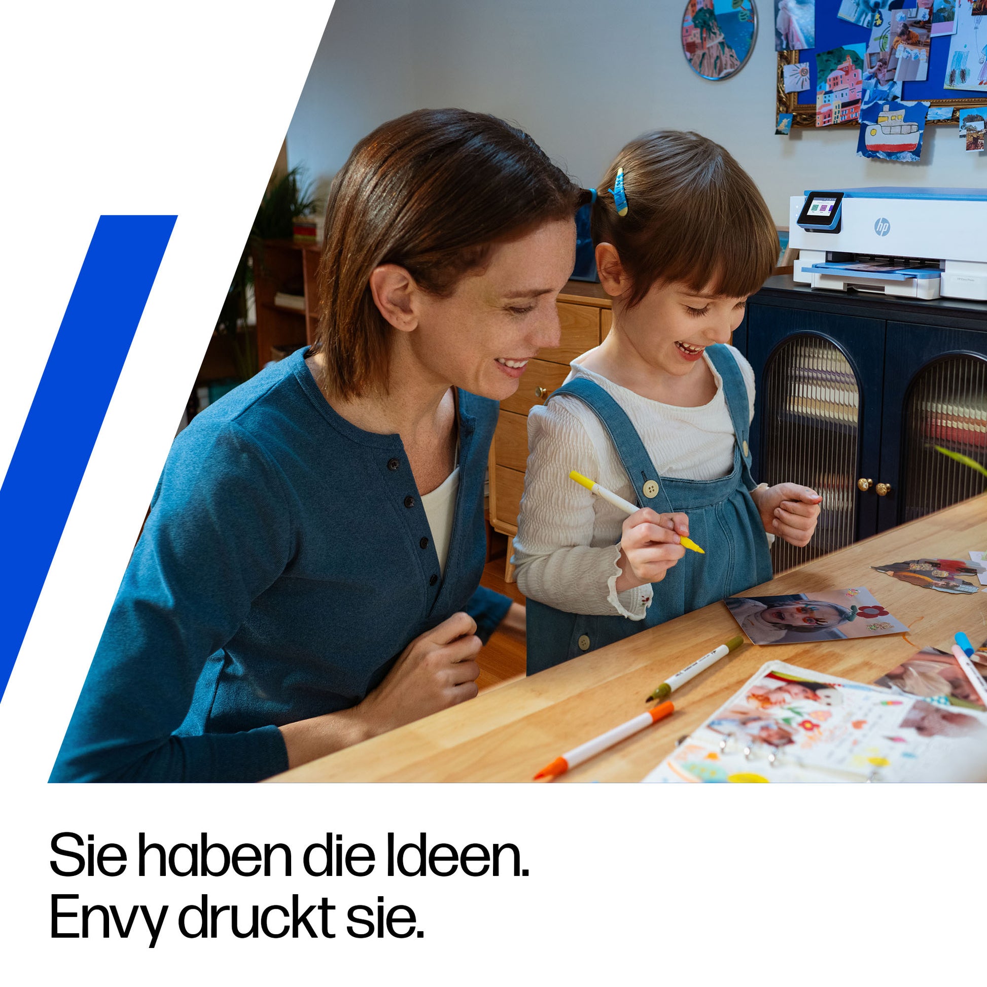 HP Envy 7231 Wireless All-In-One – Farbtintenstrahl-Multifunktionsdrucker, A4, 3-in-1, Duplex, ADF, WLAN, AirPrint