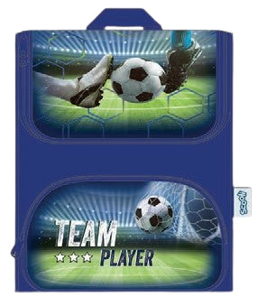 Scooli Kindergartenrucksack Cutie – 6,5 l, Gepolsterte Schultergurte – Fussball, 210 × 230 × 130 mm