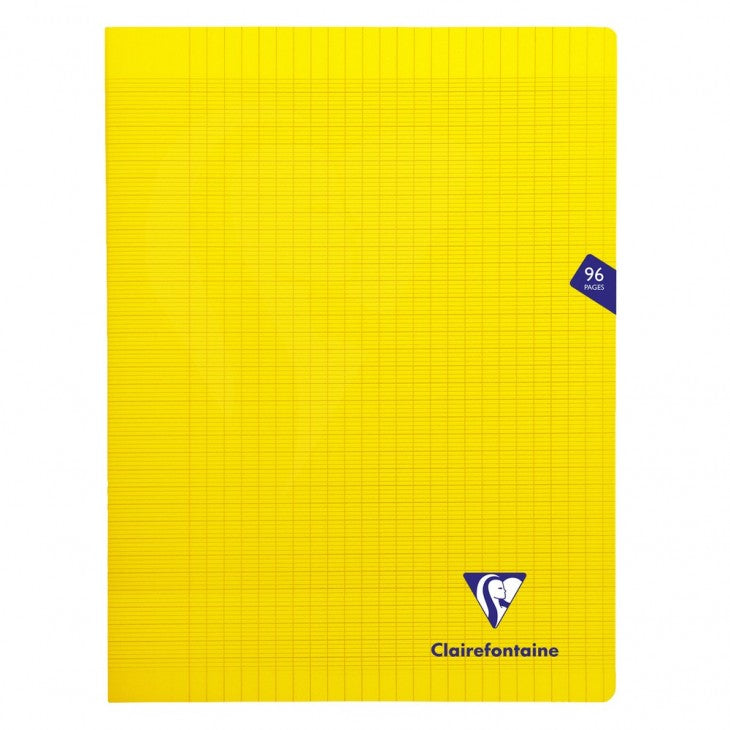 Clairefontaine Notizheft – A4 – liniert – 96 Seiten – 90 g/m², mehrfarbig, PEFC