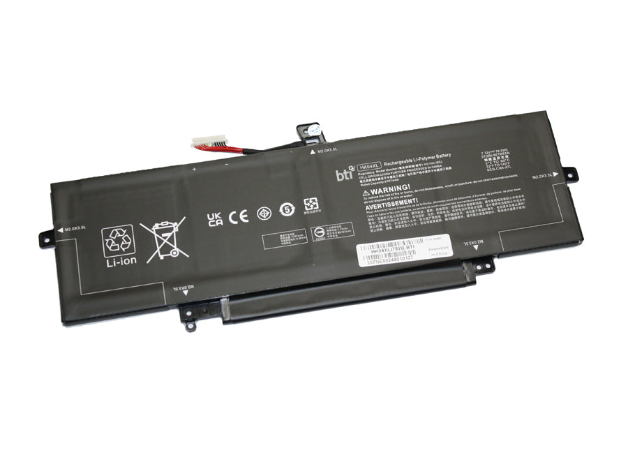 BTI Notebook-Akku – für HP EliteBook x360 1040 G7 – 75 Wh, 7,72 V (4 Zellen) – Schwarz