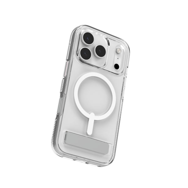 ZAGG Crystal Palace Snap Backcover – für Apple iPhone 17, Graphen, Transparent, bis 4 m Sturzsicherheit