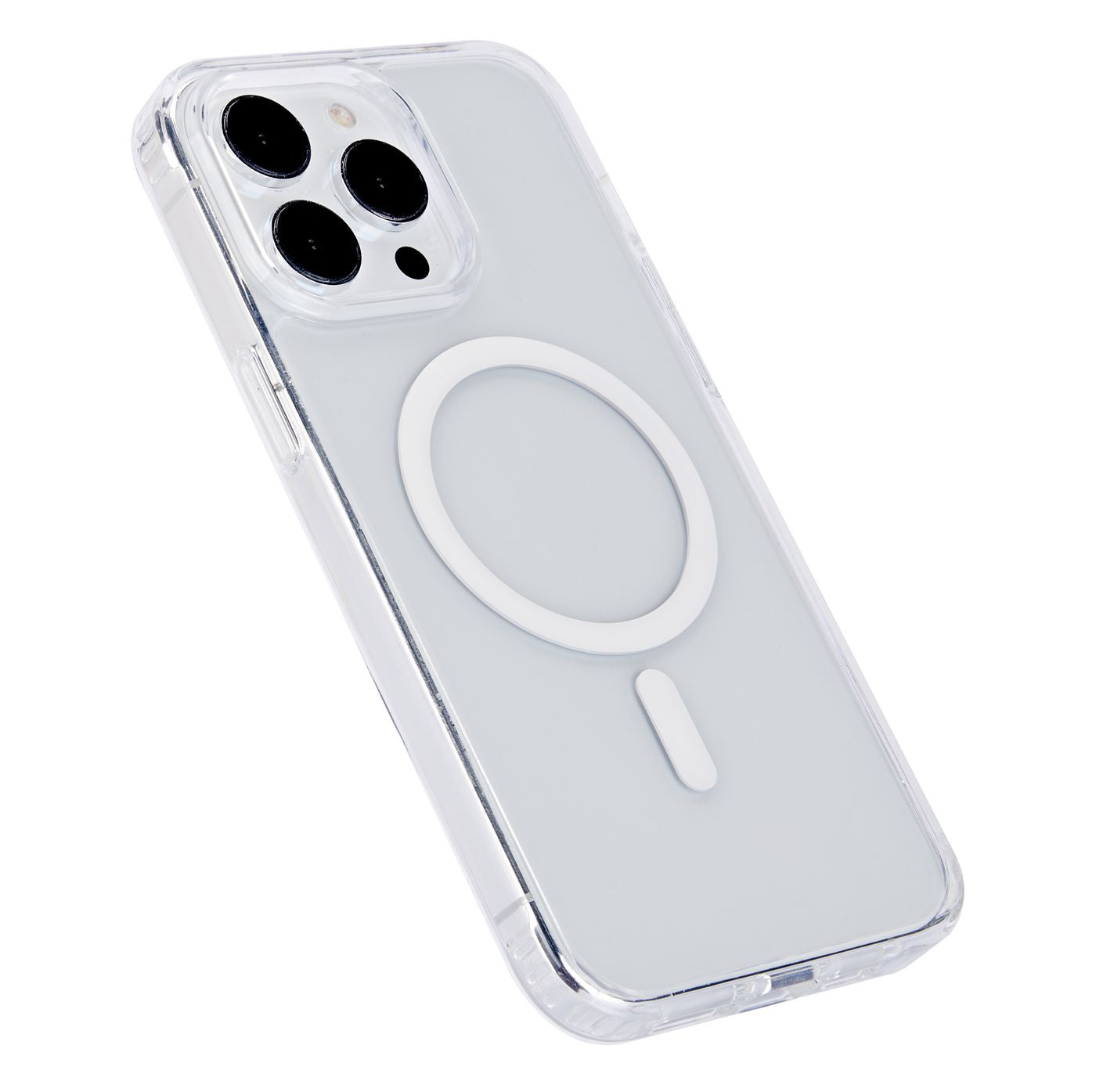 eSTUFF BERLIN Backcover – für Apple iPhone 15 Pro, MagSafe, TPU, Transparent