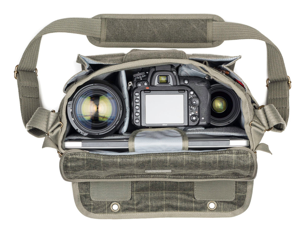 Think Tank Retrospective 7 V2.0 Schultertasche – für DSLR, Objektive bis 70–200 mm f/2.8, 13" Laptop – Schwarz