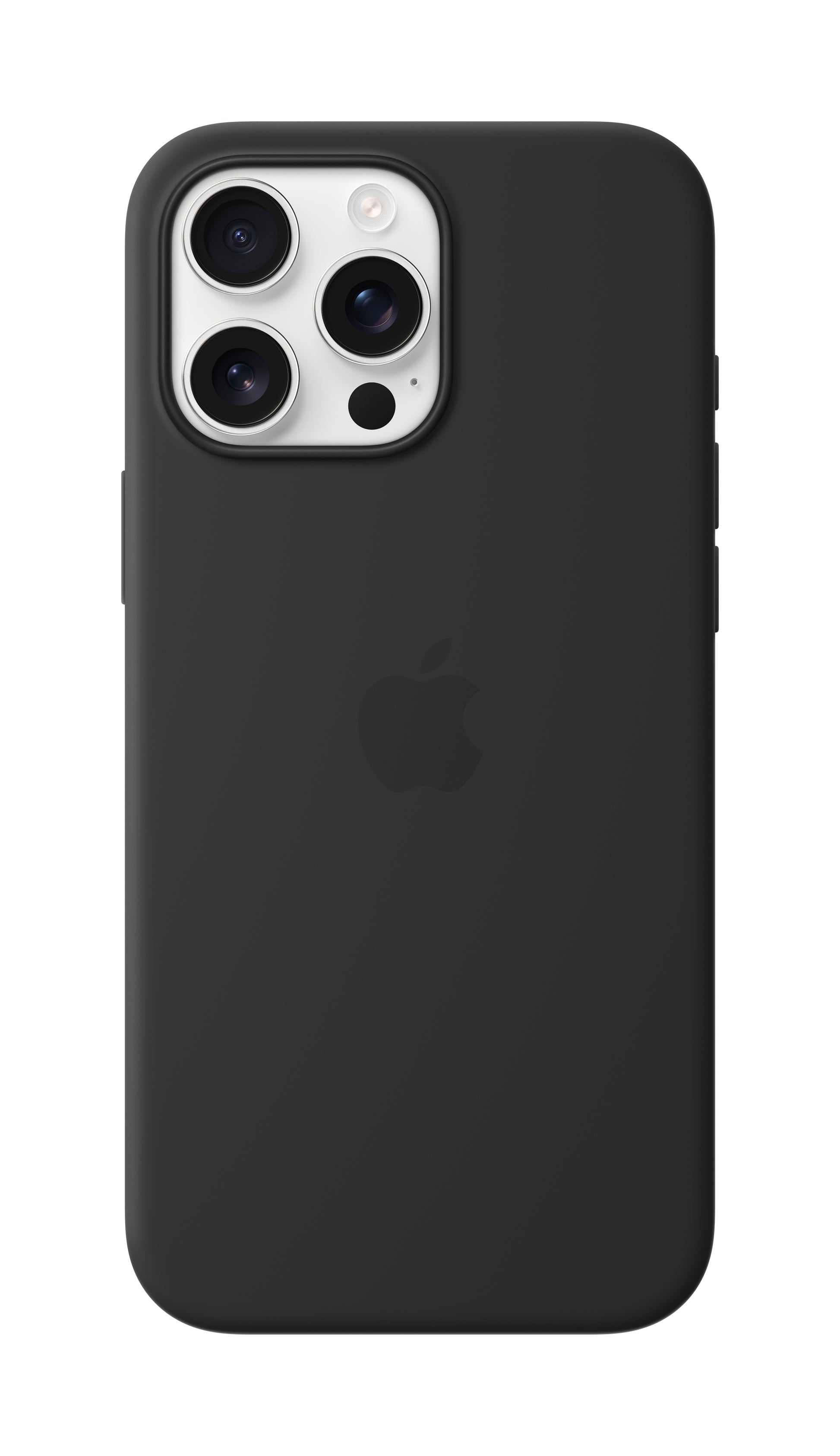Apple Backcover – für Apple iPhone 16 Pro Max, MagSafe, Silikon, Schwarz