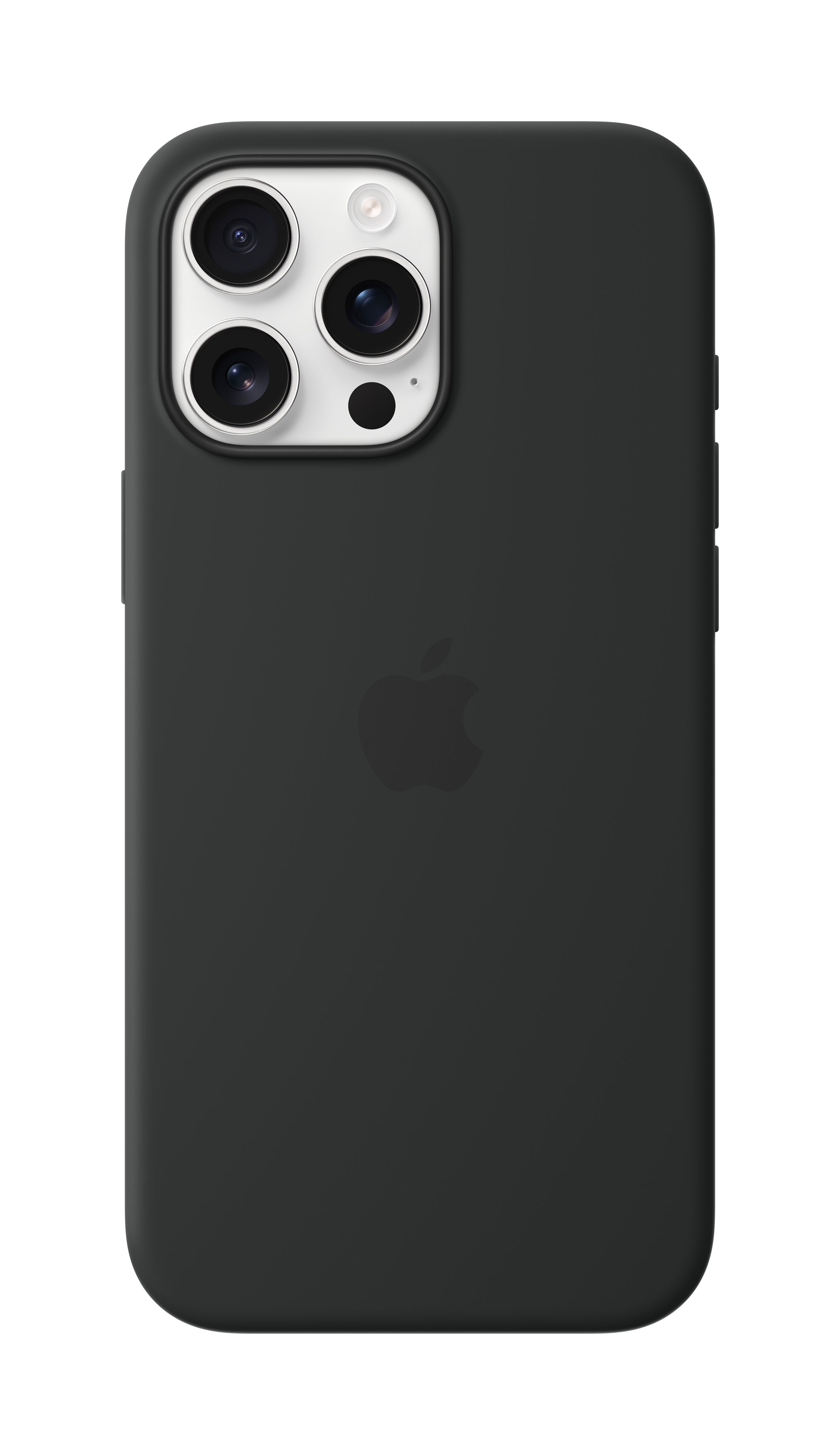 Apple Backcover – für Apple iPhone 16 Pro Max, MagSafe, Silikon, Schwarz