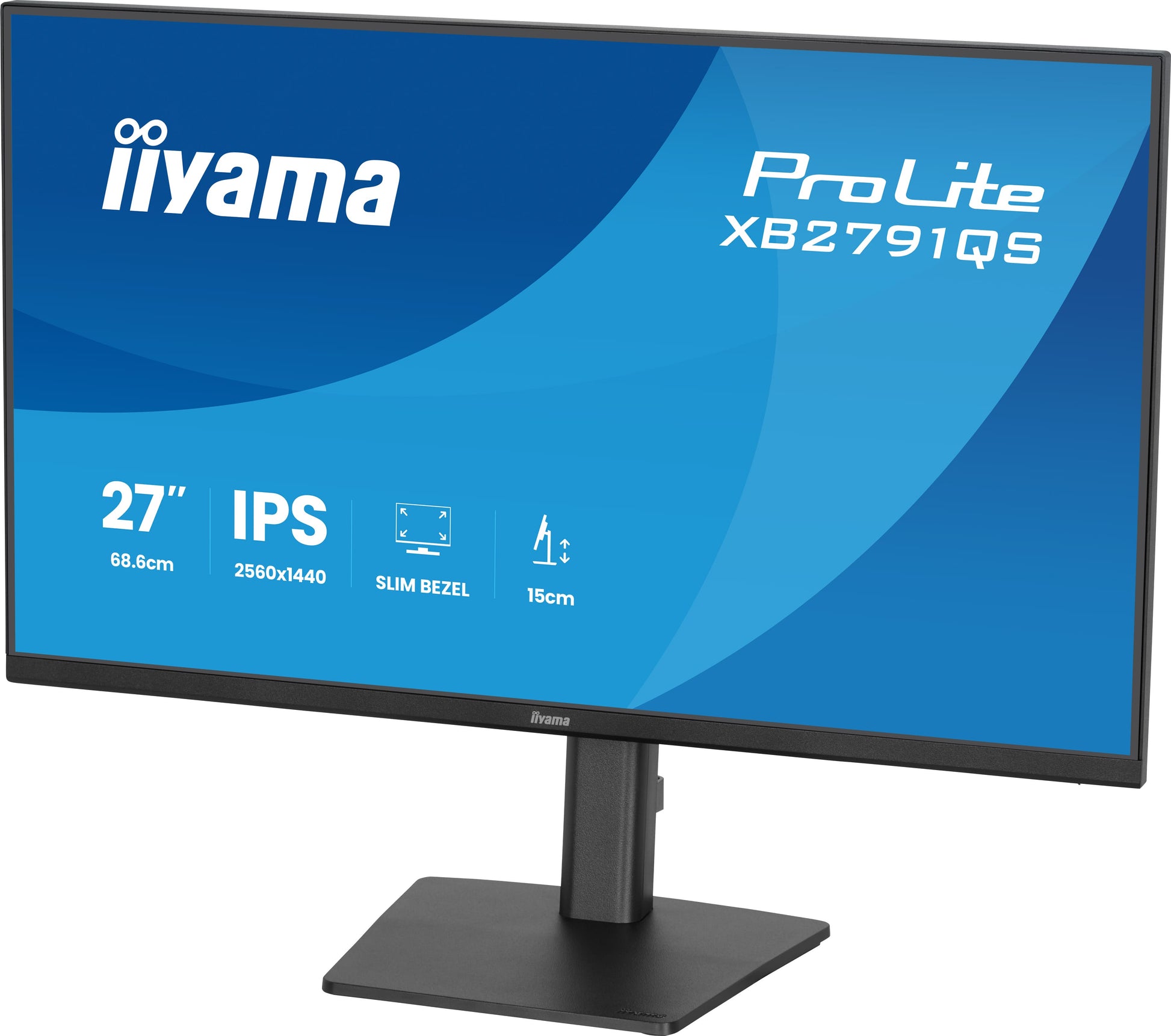 iiyama ProLite XB2791QS-B1 – 27", 2560 × 1440 (WQHD), IPS
