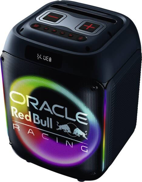 Red Bull Racing Oracle Red Bull Racing RB-SK250 – Party-Lautsprecher – 40 W, LED, IPX5, 3 h, Schwarz