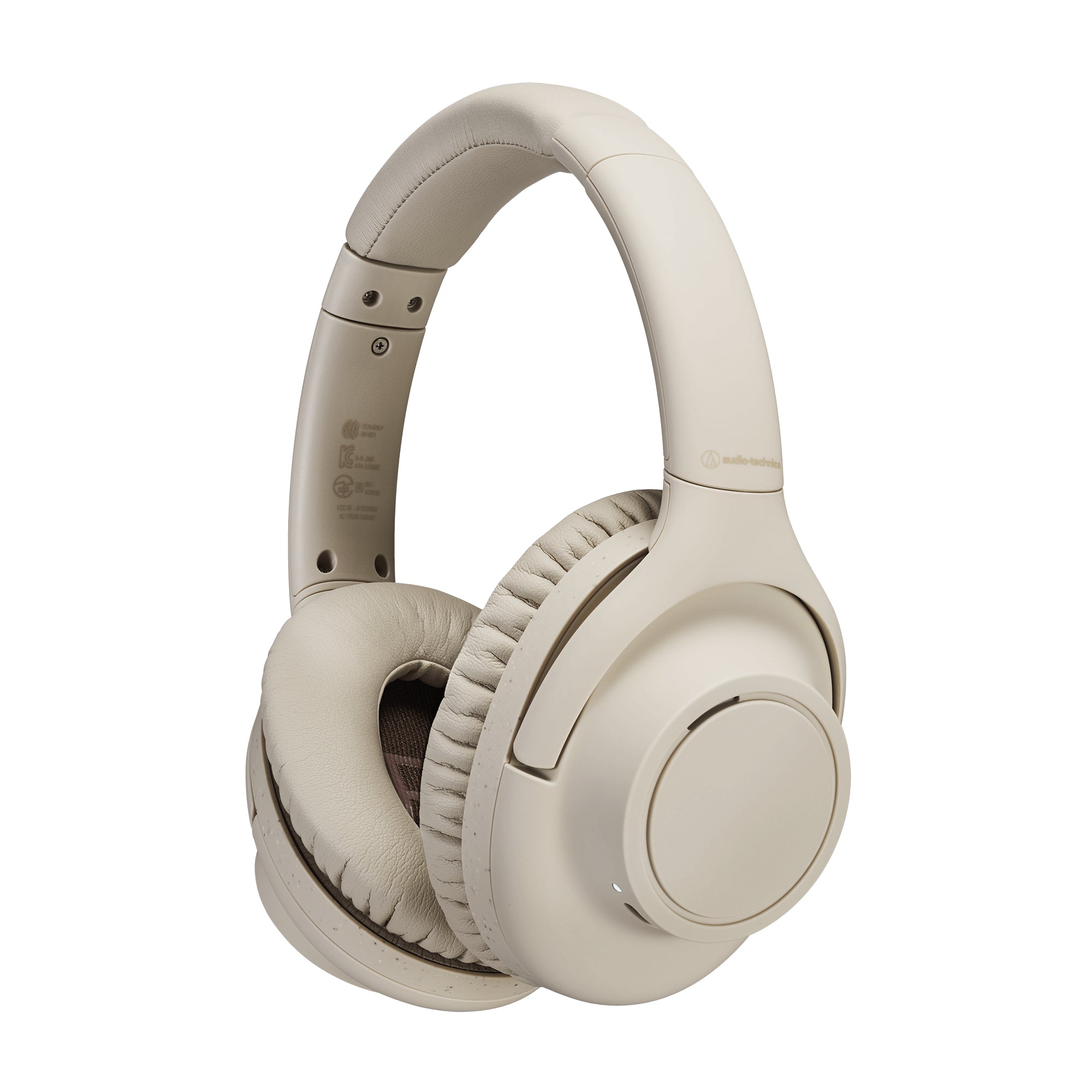 Audio-Technica ATH-S300BT Over-Ear Kopfhörer – Kabel + BT, ANC, Beige, BT 5.1