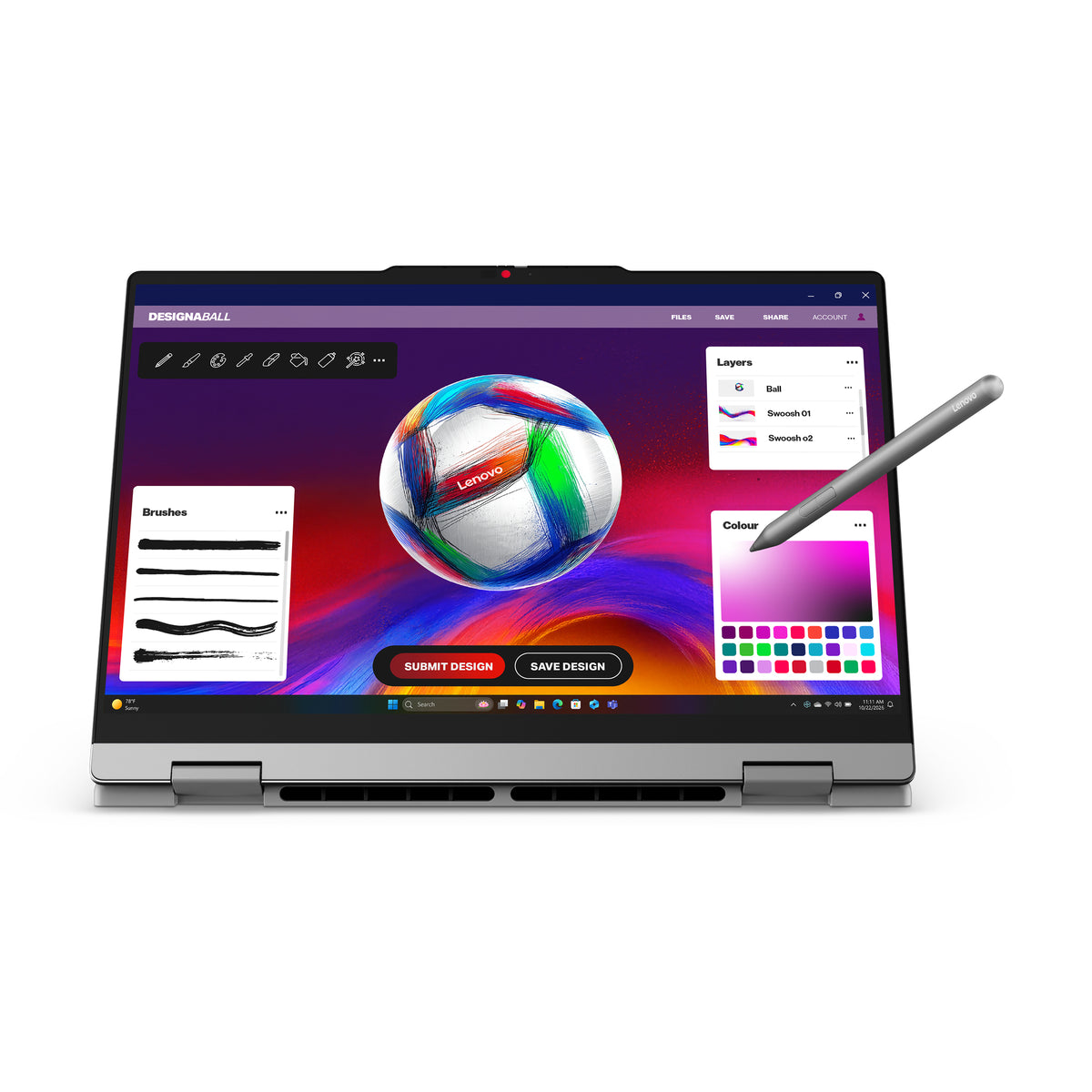 Lenovo Ideapad 5 2-In-1 14Agp11 – 14" WUXGA OLED Touch, Ryzen AI 7 445, 16 GB, 512 GB SSD, Win 11 Home
