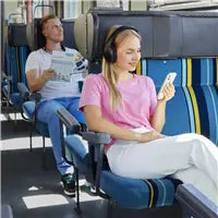 Hama Spirit Focused Over-Ear Kopfhörer – Stereo, Kabel + BT, ANC, USB-C, Schwarz, BT 5.0