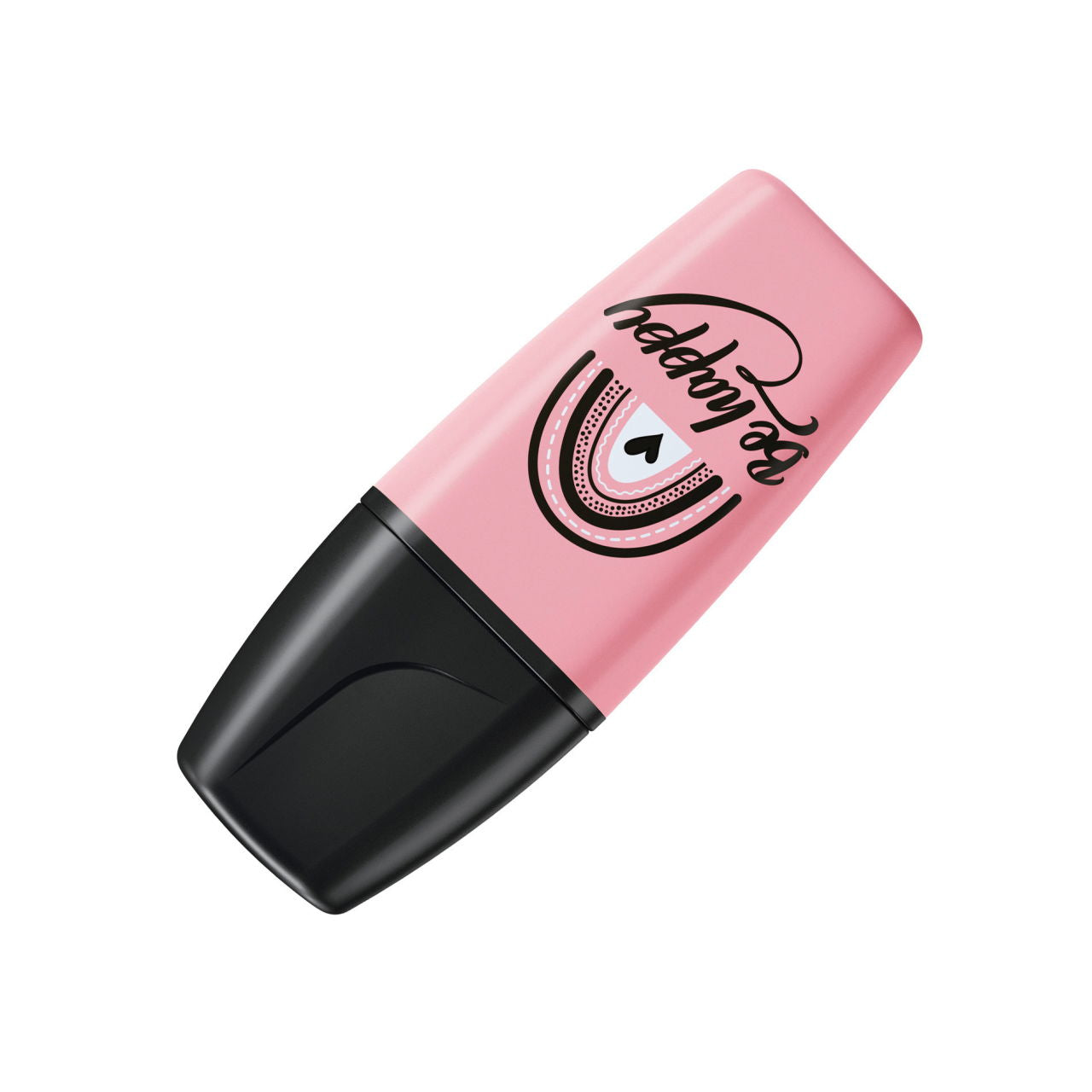 STABILO BOSS Textmarker Mini Set 3 Farben Pastell – Keilspitze, 2–5 mm